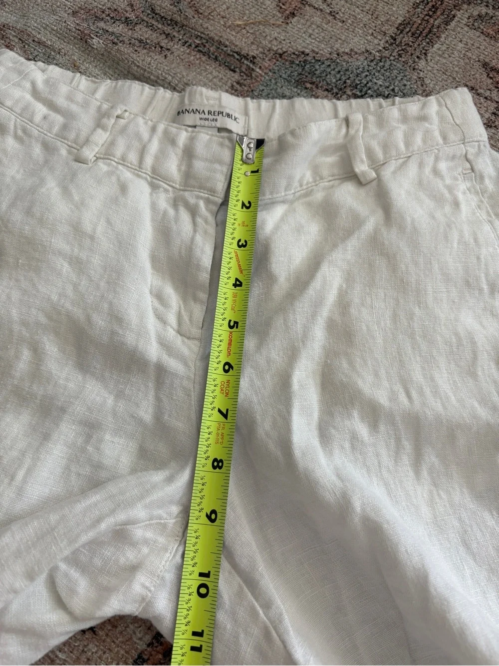 Banana Republic Linen Pants XS Petite The Everyday Wide Leg